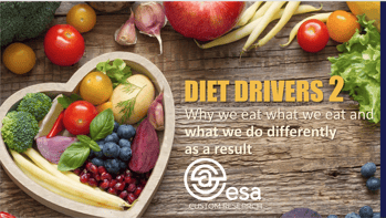 Diet Drivers 2: Why we eat what we eat and what we do differently as a result